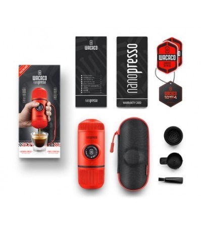 Портативна Машина за Еспресо Wacaco Nanospresso Lava Red