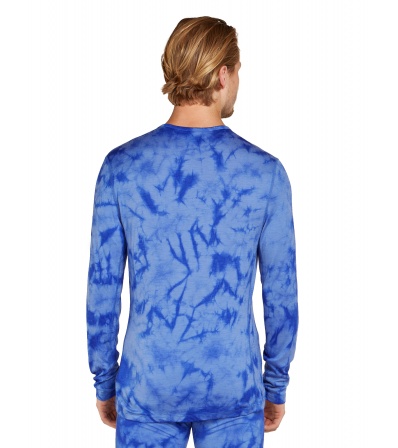 Блуза Icebreaker M's 200 Oasis LS Crewe Thermal Top Cloud Dye Winter 2025