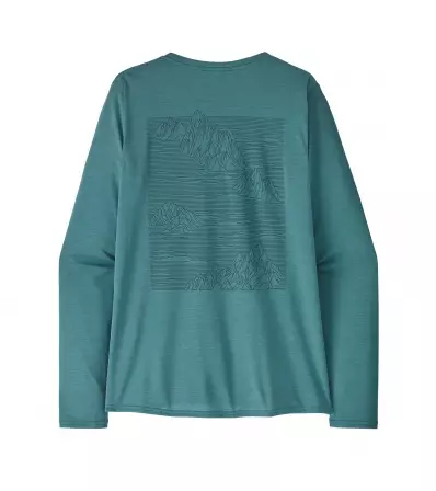 Блуза Patagonia Capilene Cool Daily Graphic Shirt Long Sleeve W's Summer 2025