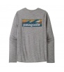 Блуза Patagonia Long Sleeve Capilene Cool Daily Graphic Shirt Waters M's Summer 2025