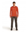 Тениска Icebreaker Merino 150 Tech Lite LS T-Shirt Rainer Ridge M's
